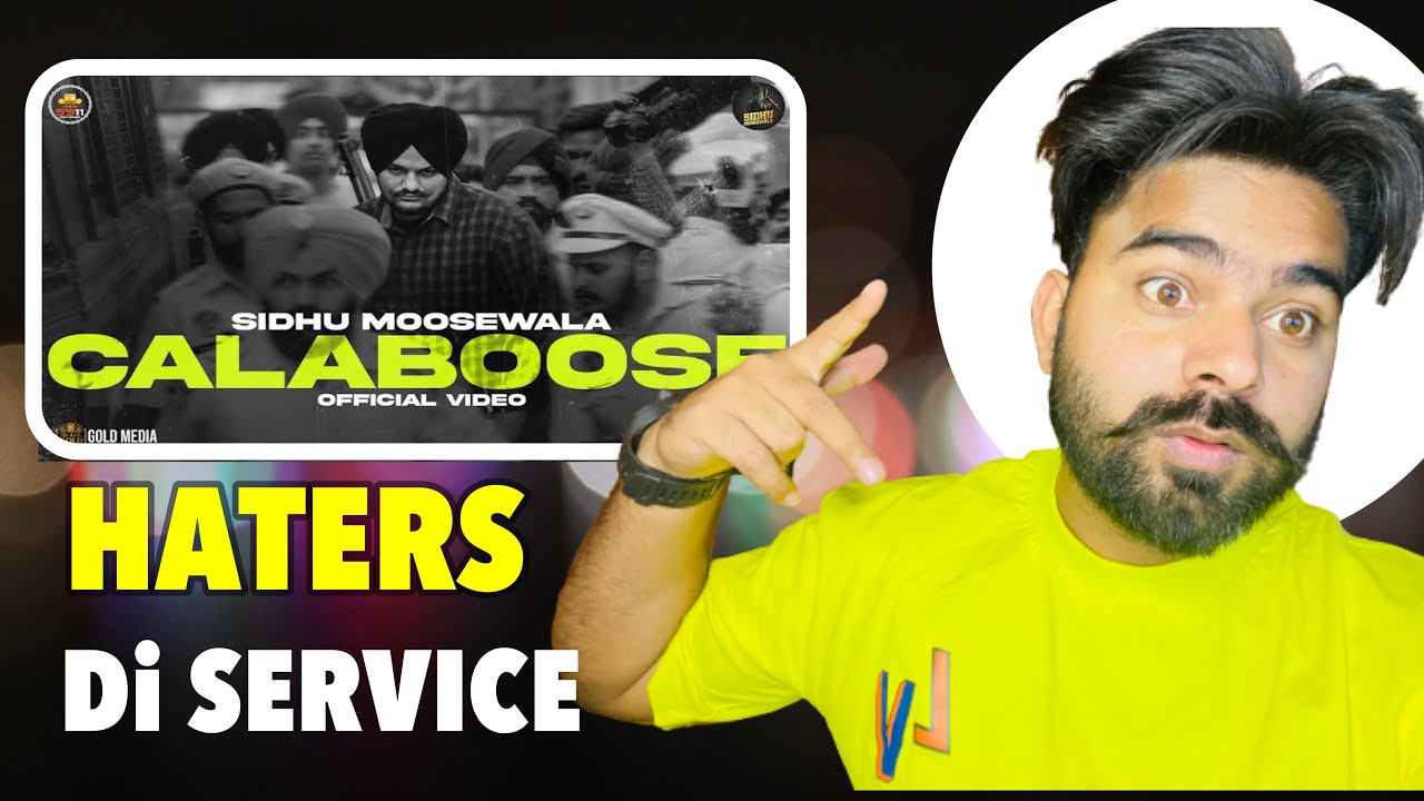 REACTION ON :Calaboose (Official Video) Sidhu Moose Wala | Snappy | Moosetape | new songs 2022