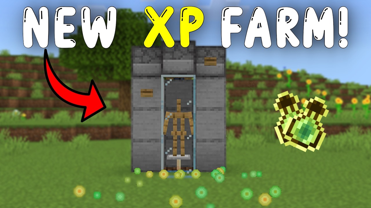 NEW BEST EVER XP FARM in Minecraft Bedrock! (26.1+)