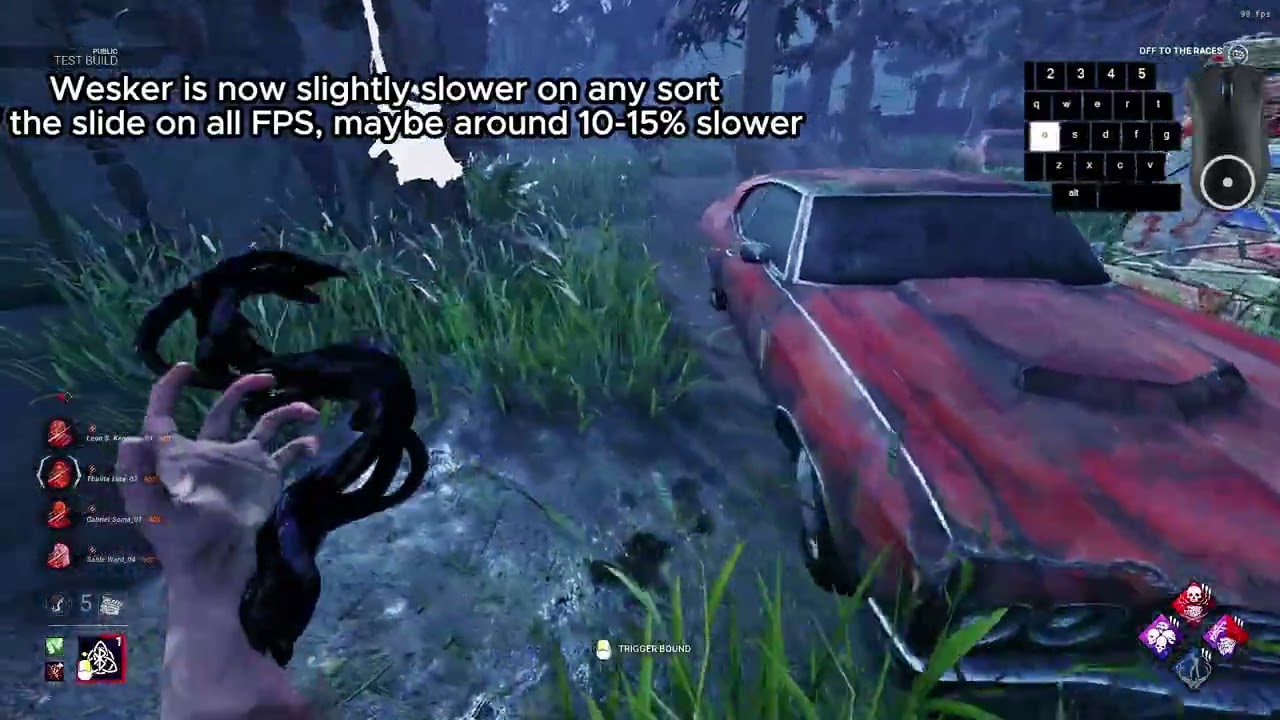 Wesker Bugs/Nerfs on PTB 9.5.0