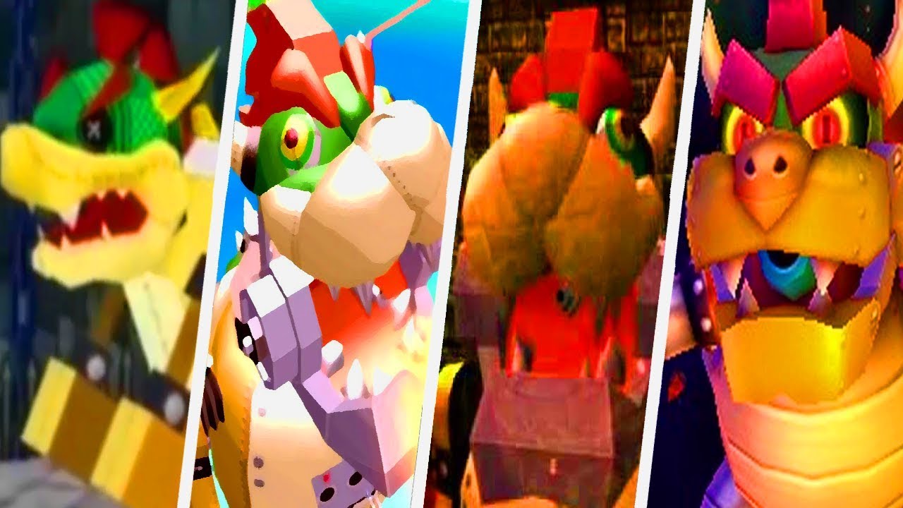 Evolution of Mecha Bowser Boss Battles (2000 - 2017)