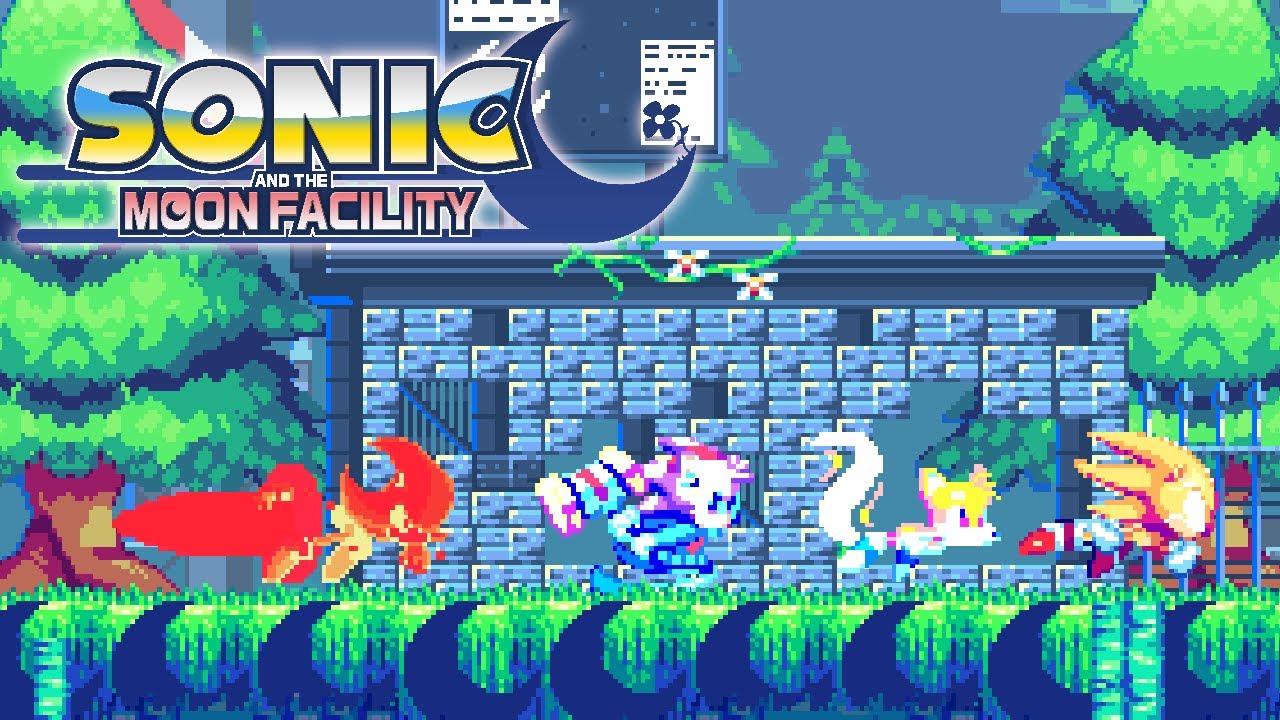 Super forms in Sonic and The Moon Facility (Unfinished Build)
