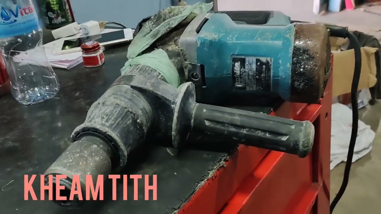 How to Repair  #makita M8600 combination Hammer 900w