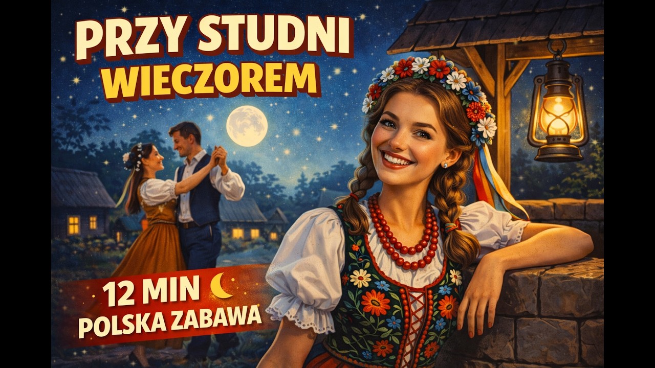 PRZY STUDNI WIECZOREM 🌙 | Polska Polka Miłosna | Wiejska Zabawa 2026