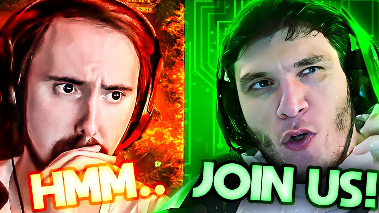 Train Confronts Asmongold