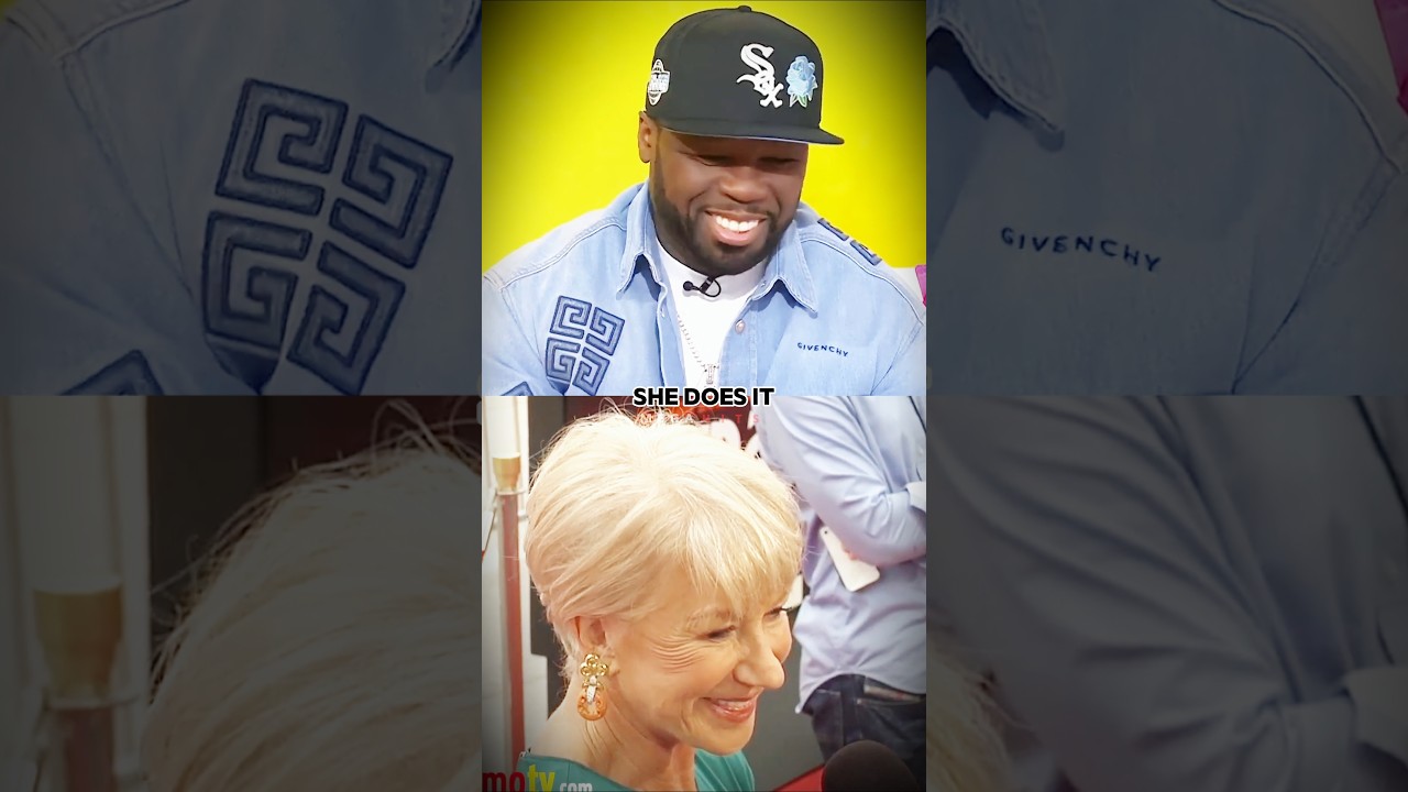 Helen Mirren Bumps In To 50 Cent And Its Hilarious