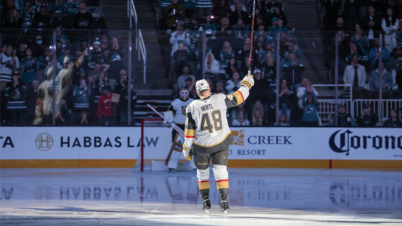 Welcome back, Tomas Hertl! 🩵🧡🖤💛