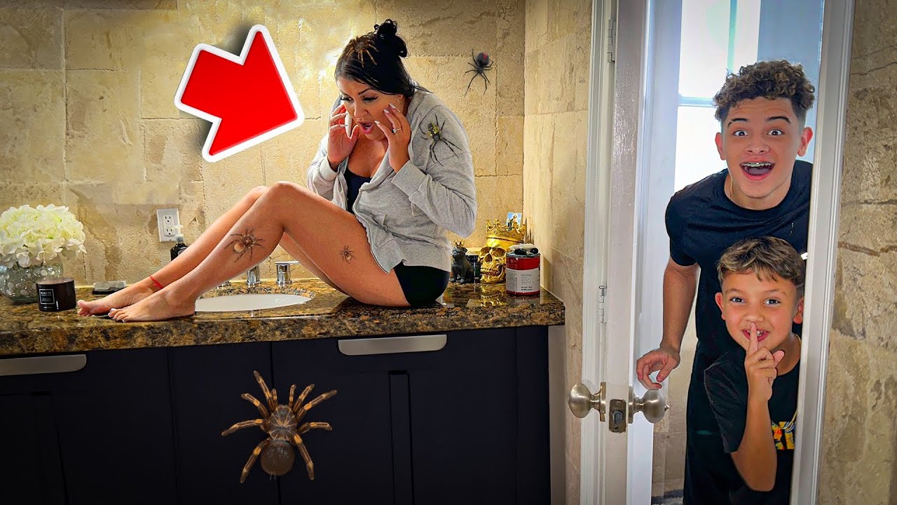 PRANKING OUR MOM ON HER BIRTHDAY