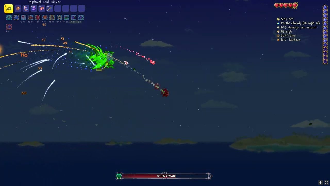 duke fishron mage no hit (legendary mode)