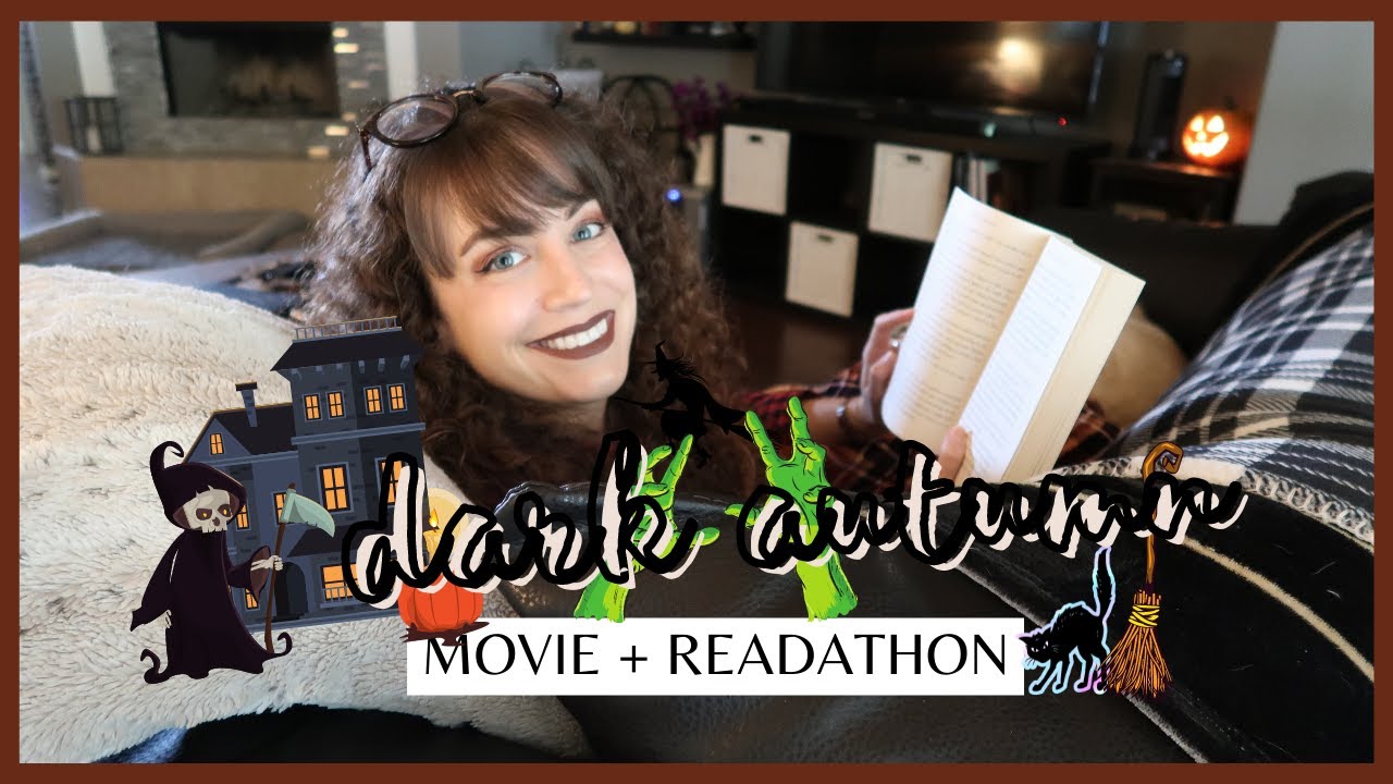 spooky fall 👻📕readathon + movie marathon 🍿