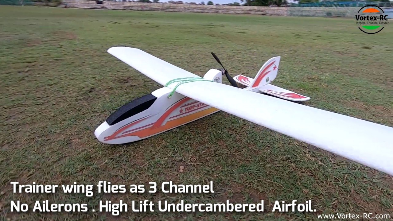 The All New Tuffstar V2 - All EPP Pusher RC Airplane Completely Designed and Made in India