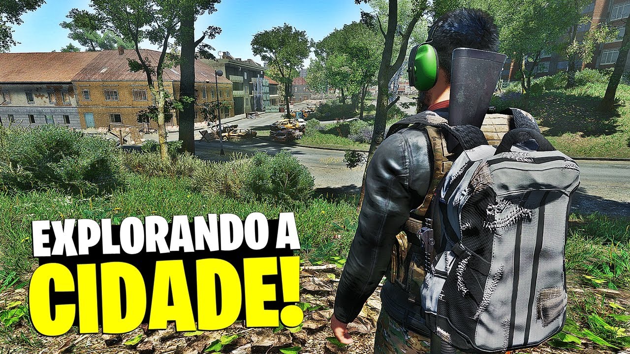 FUI EM BUSCA DAS FERRAMENTAS PARA CONSTRUÇÃO da BASE! | EXPLORANDO A CIDADE GRANDE! #02