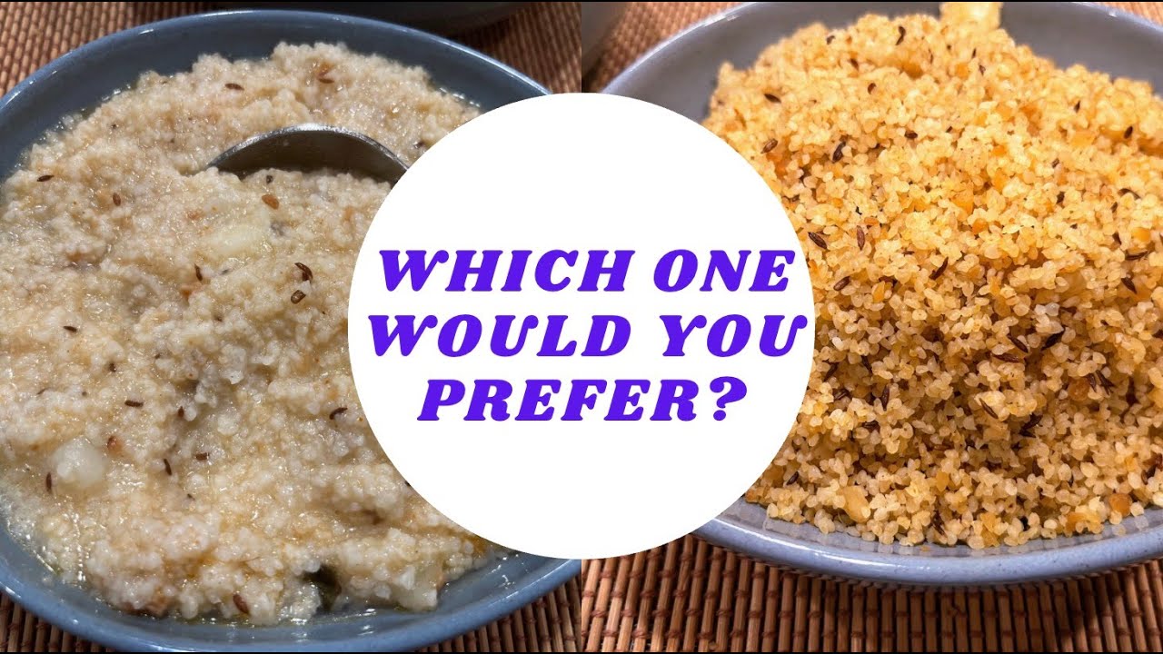 Samak Ki Khichdi - Two Variations! One For Breakfast, One For Lunch | Uma's Kitchen