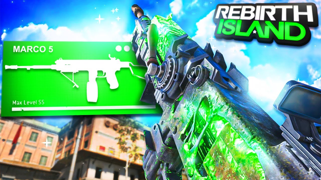 the NEW MARCO 5 CLASS SETUP MELTS EVERYONE on Rebirth Island Warzone!