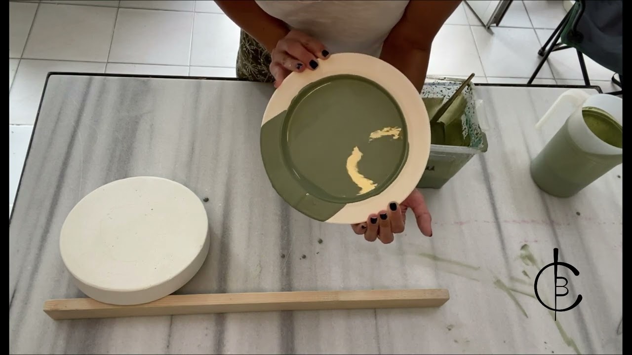 Porselen Tabak Dökümü / Casting Porcelain Plates