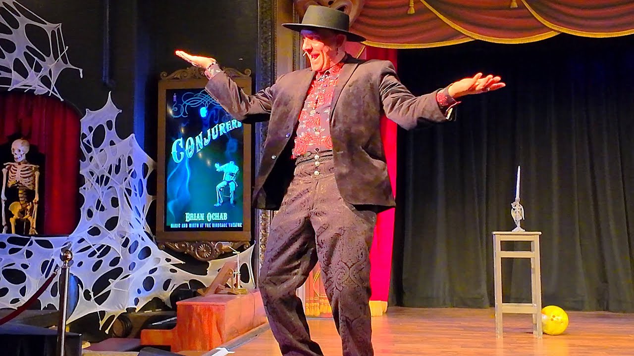 [NEW 2024] 4K Brian Ochab MAGIC SHOW - Conjurers - Knotts Scary Farm