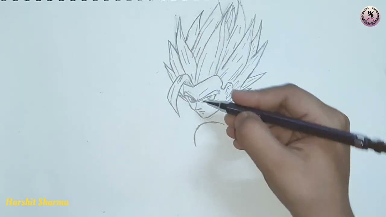 How To Draw Beast Gohan | Step By Step | Dragon Ball I HR Art Studio