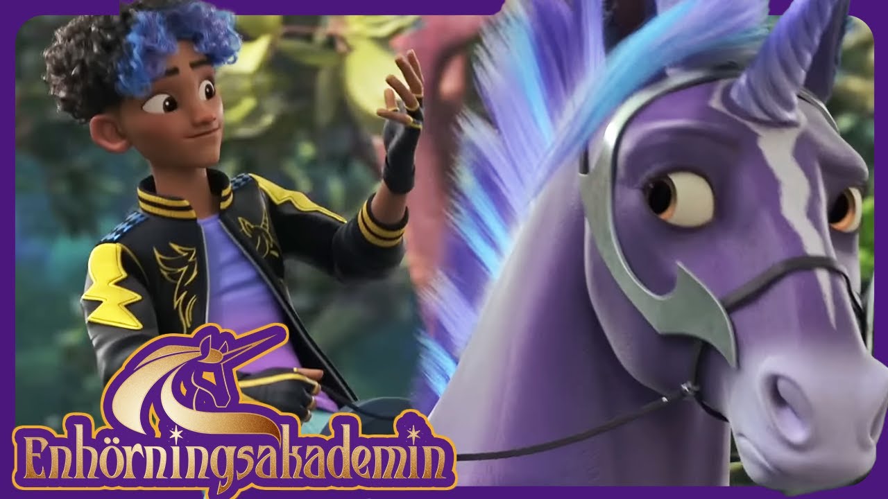 Har Storm förmågan att vara osynlig? | Unicorn Academy Svenska | Tecknad film för barn