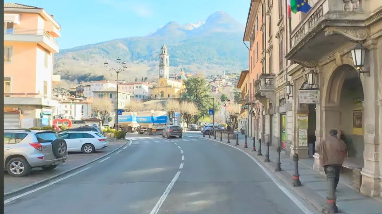 🇮🇹🚘 driving italy 🏞️  Sondrio Tirano, passo del Tonale 🛣 4K HDR