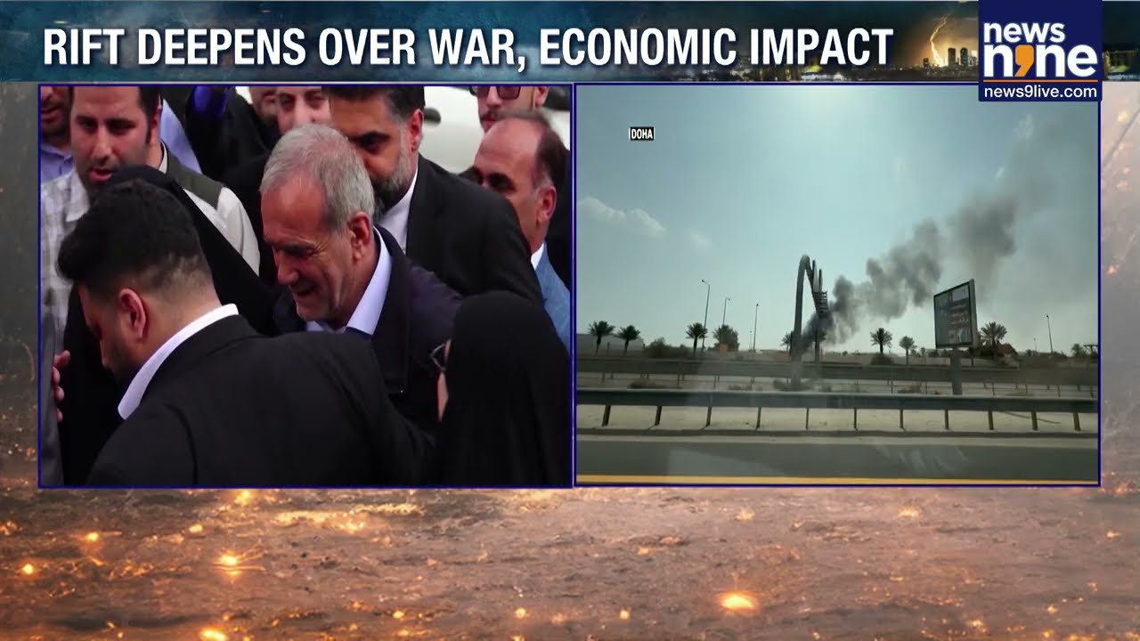Rift In Iran Leadership? Pezeshkian, IRGC Chief Clash Over War Strategy | News9