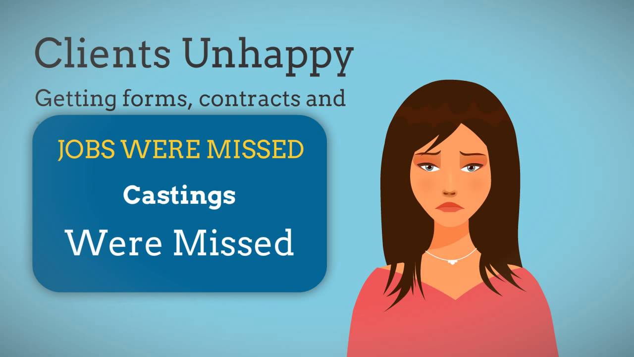 Video for Model Agency App