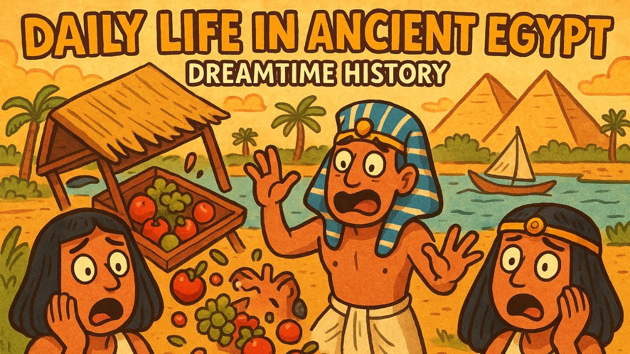Daily Life in Ancient Egypt | Relaxing History for Sleep