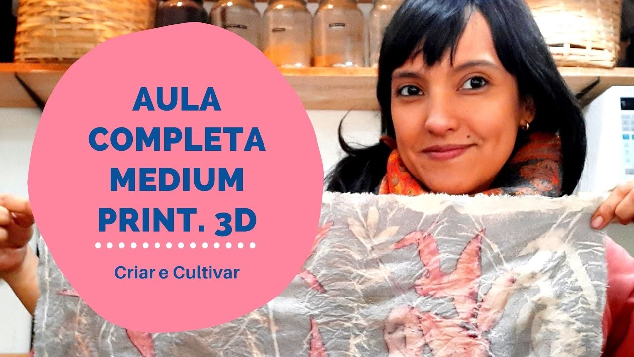 COMO FAZER IMPRESSÃO BOTÂNICA (ECOPRINT) EM TECIDO • MEDIUM PRINT/3D