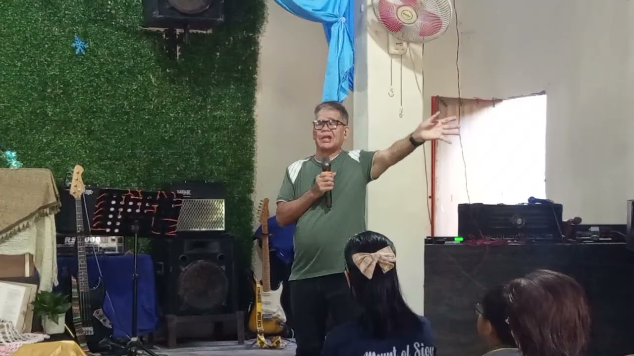 Homecoming testimony of Pastor  willy Alagon