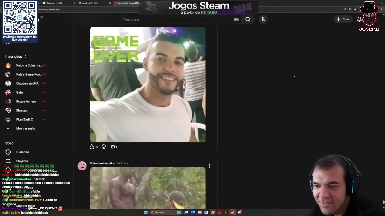 RENANPLAY VENDO POSTS DA COMUNIDADE DO YOUTUBE #02