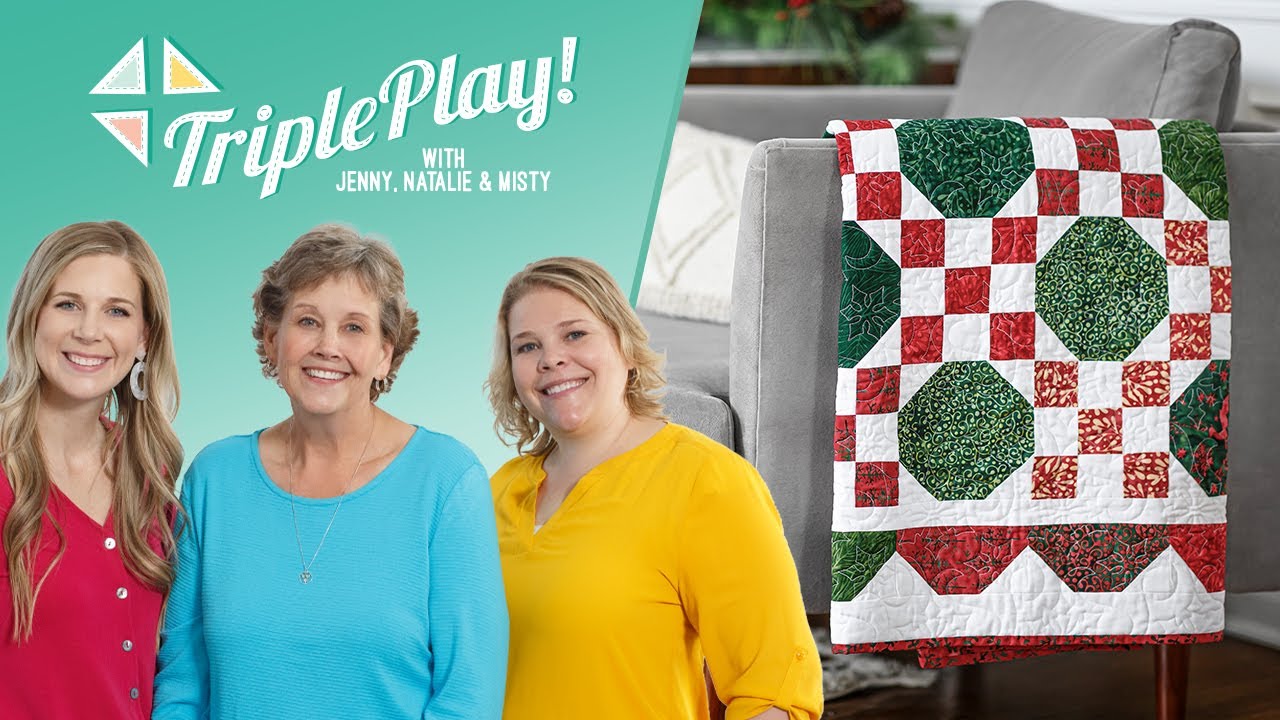 Triple Play: How to Make 3 NEW Snowball Table Runner Quilts - Free Quilting Tutorial