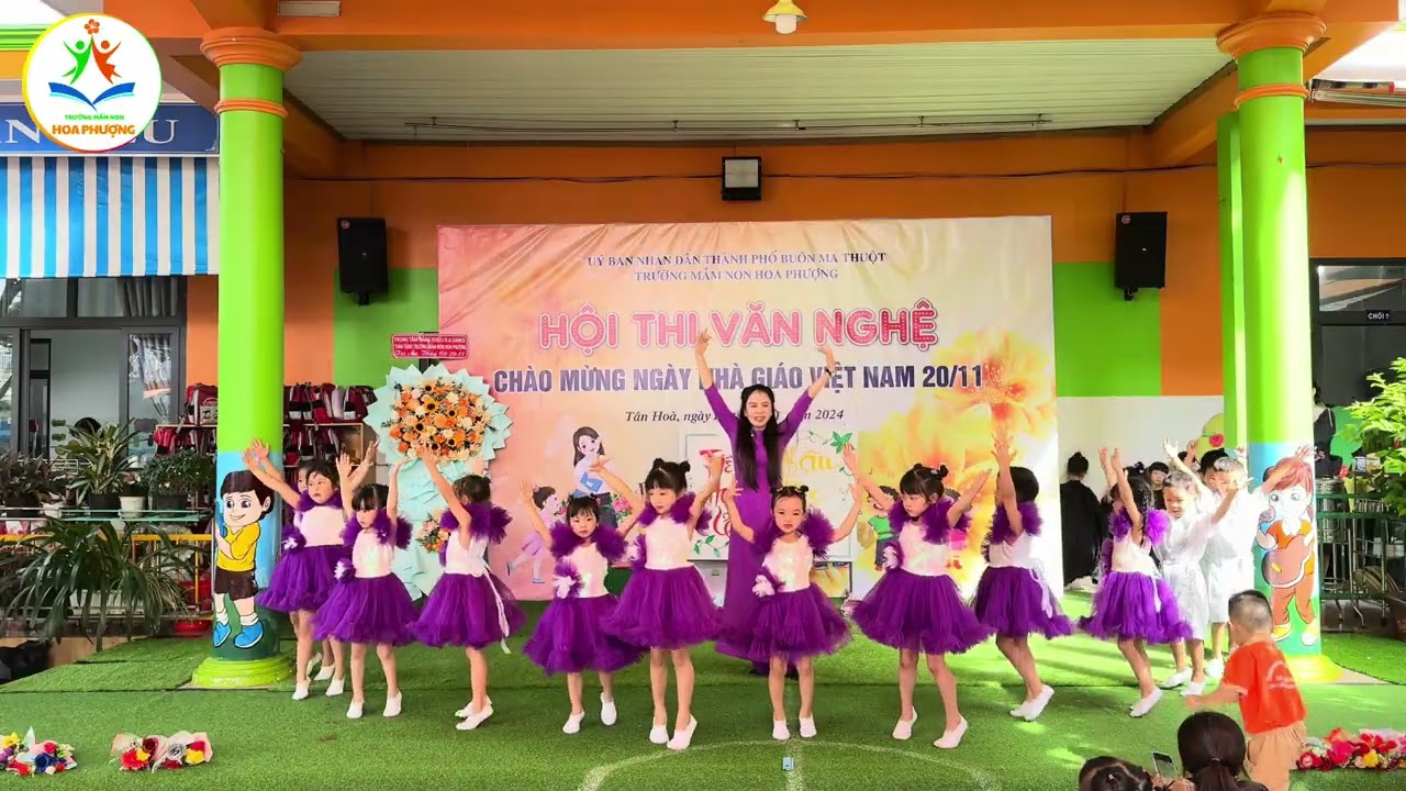 Hoạt cảnh NGHỀ GIÁO VIÊN MẦM NON - Khối Lá