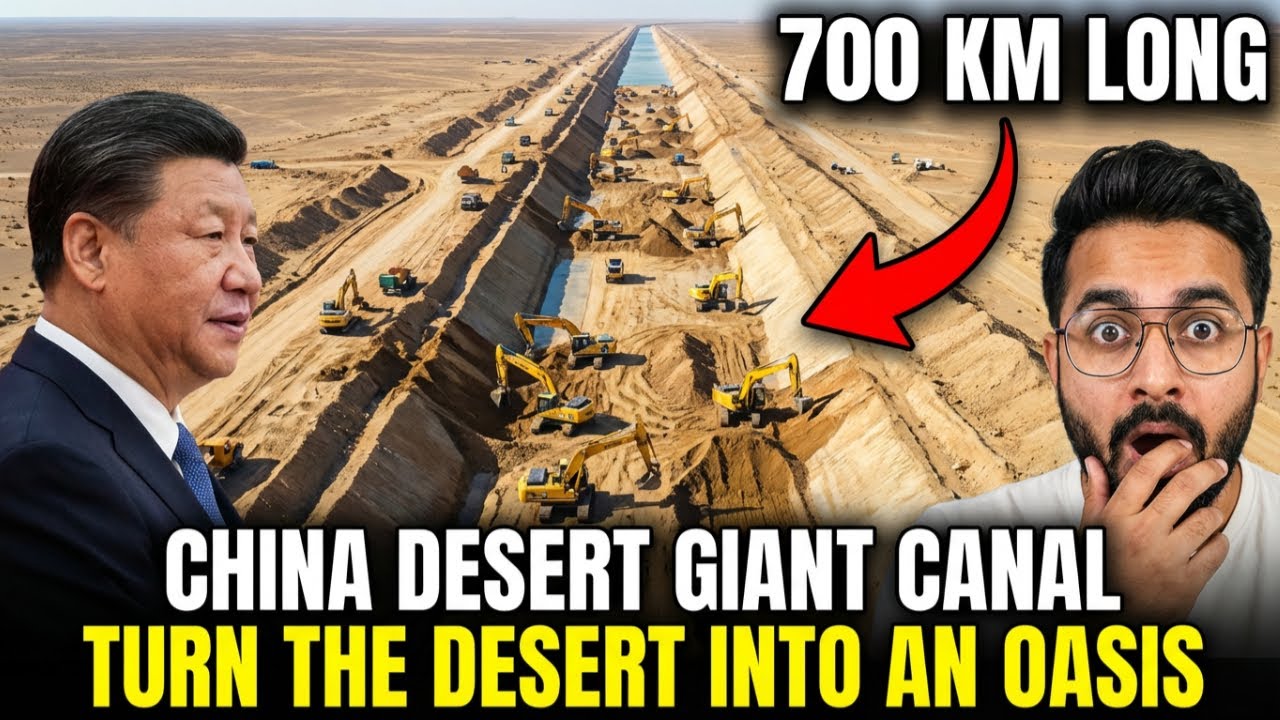 Как Китай преобразил пустыню Кубуци: 120 миллиардов кубических метров воды за 9 лет.