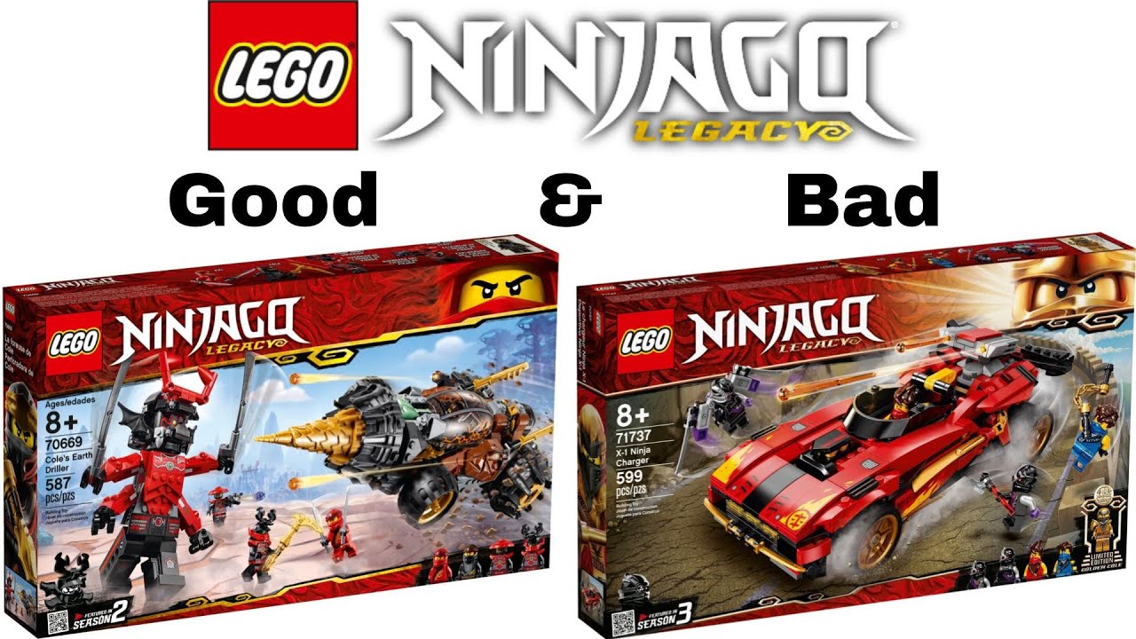 Наборы LEGO Ninjago Legacy «Хорошие и плохие»