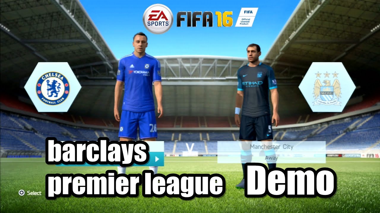 Геймплей демо-версии FIFA 16: Челси против Манчестер Сити 0-1, Английская Премьер-лига, PS3, HD