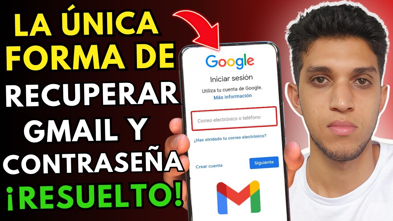 🔓 Como Recuperar mi Cuenta de Google / Gmail en 2024: Sin Correo, Tel&eacute;fono ni Contrase&ntilde;a (3 Metodos)