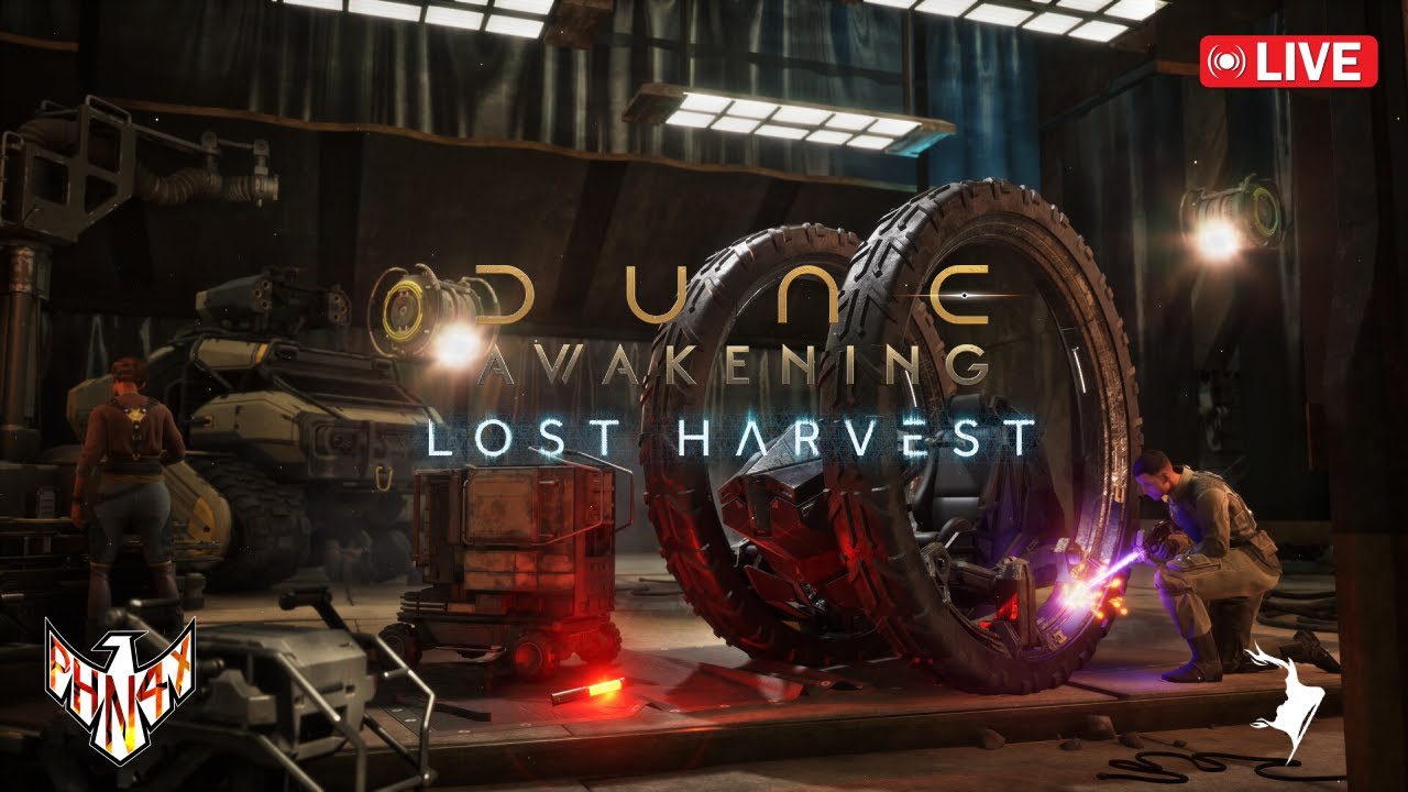 Lost Harvest Expansion | Dune: Awakening Exploration & PvE Runs | PHN4X VOD