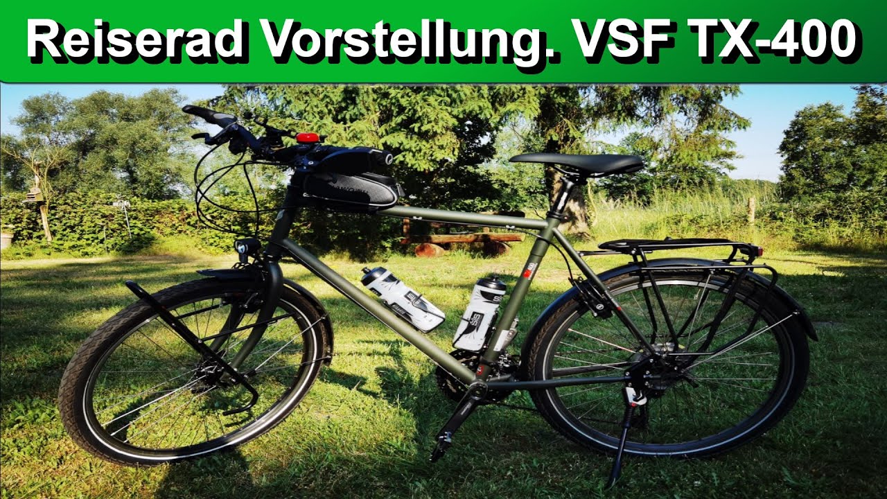 Mein neues Reiserad - Vorstellung, Sponsorings, Spenden, endlich Europareise? Weltreise? TX-400 VSF