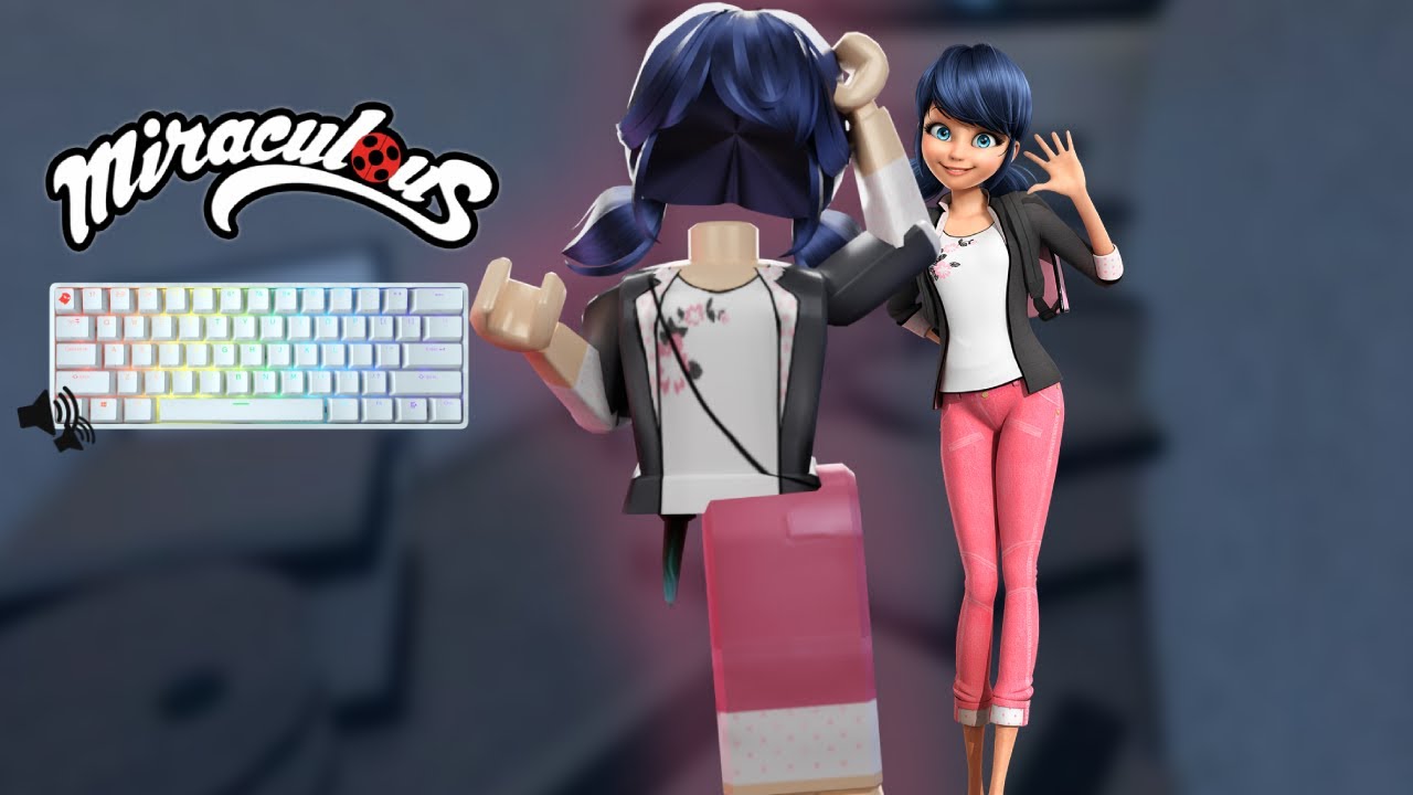 MM2 Keyboard ASMR as MARINETTE (Murder Mystery 2)