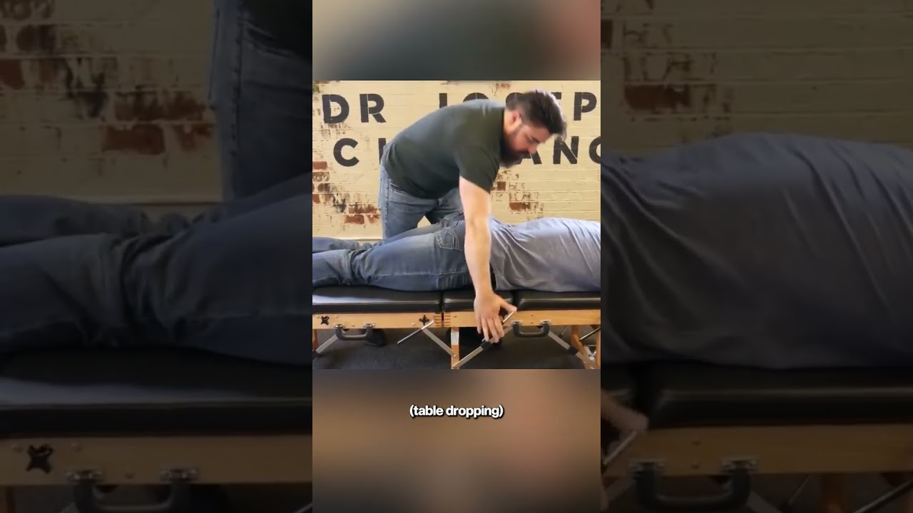 Bodybuilder gets INTENSE Chiropractic Back CRACKING #shorts