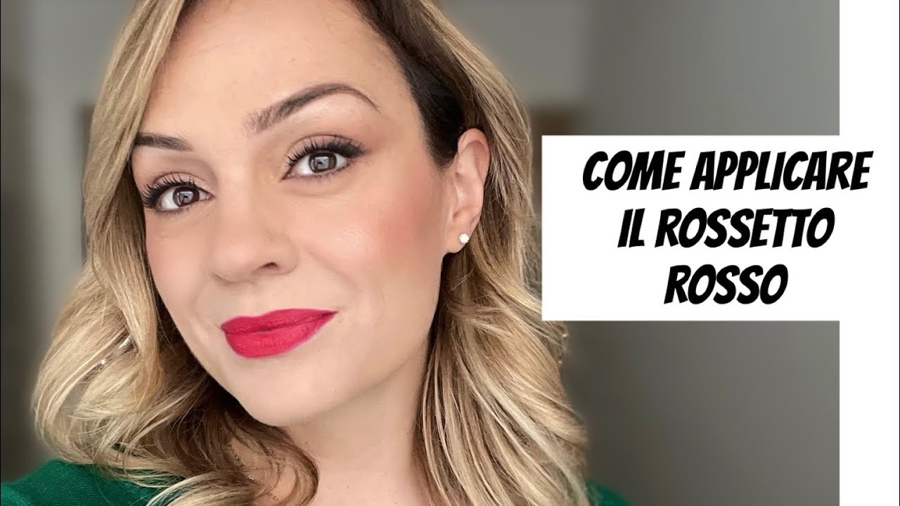 Come mettere il rossetto rosso: consigli per una truccate le labbra!