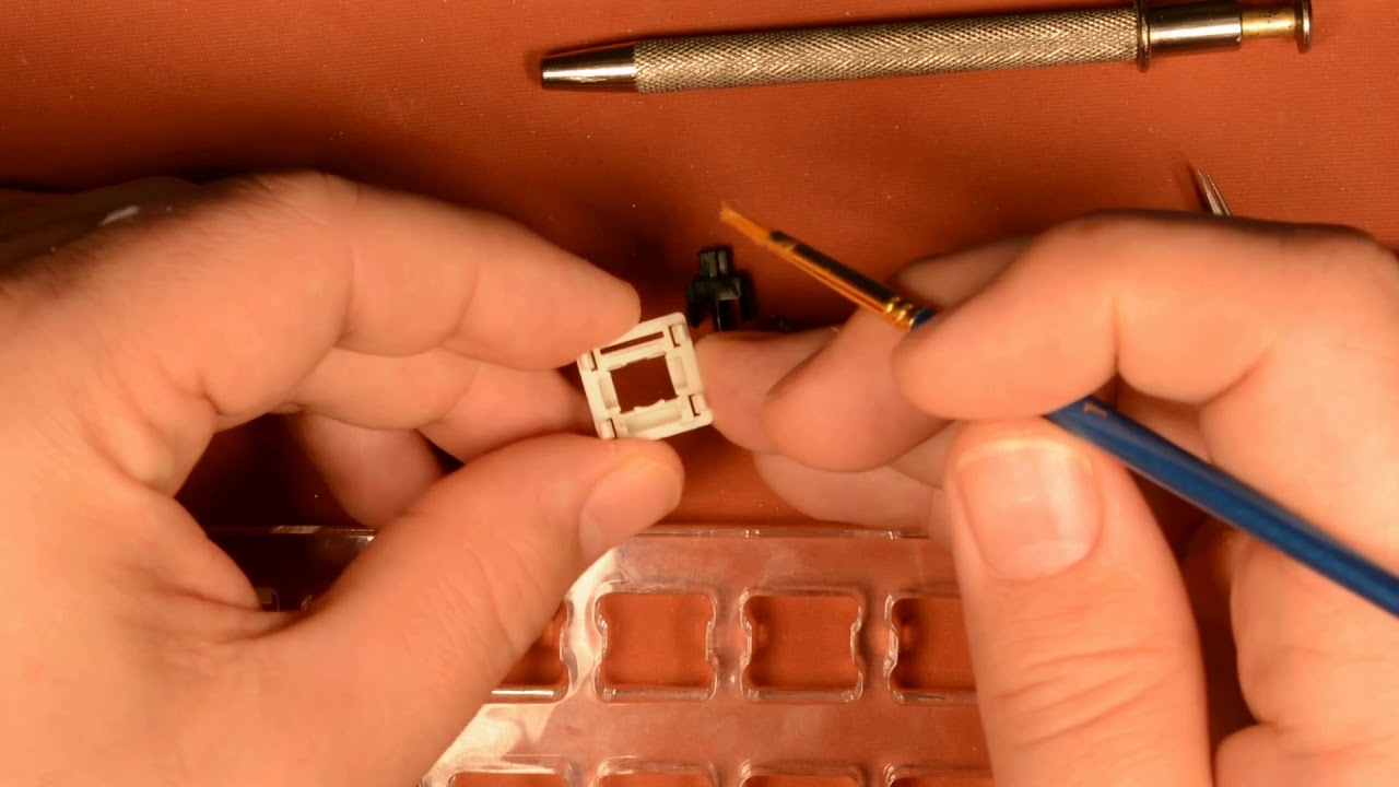 How to lube keyboard switches with a paintbrush and grease