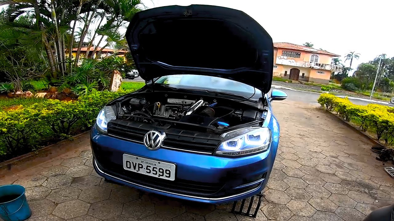 NOVAS PASTILHAS DE CERÂMICA E TROCA DE ÓLEO DO GOLF TSI