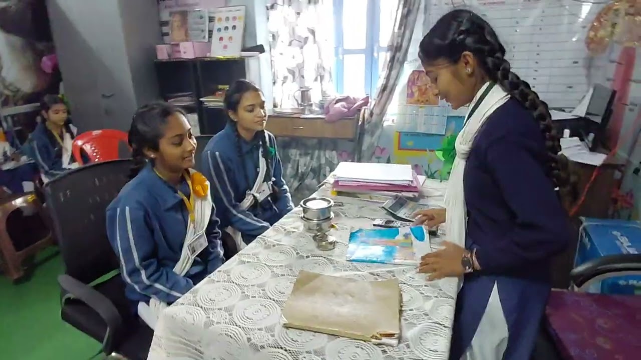Client & receptionist  conversation #gsss Adhwani 