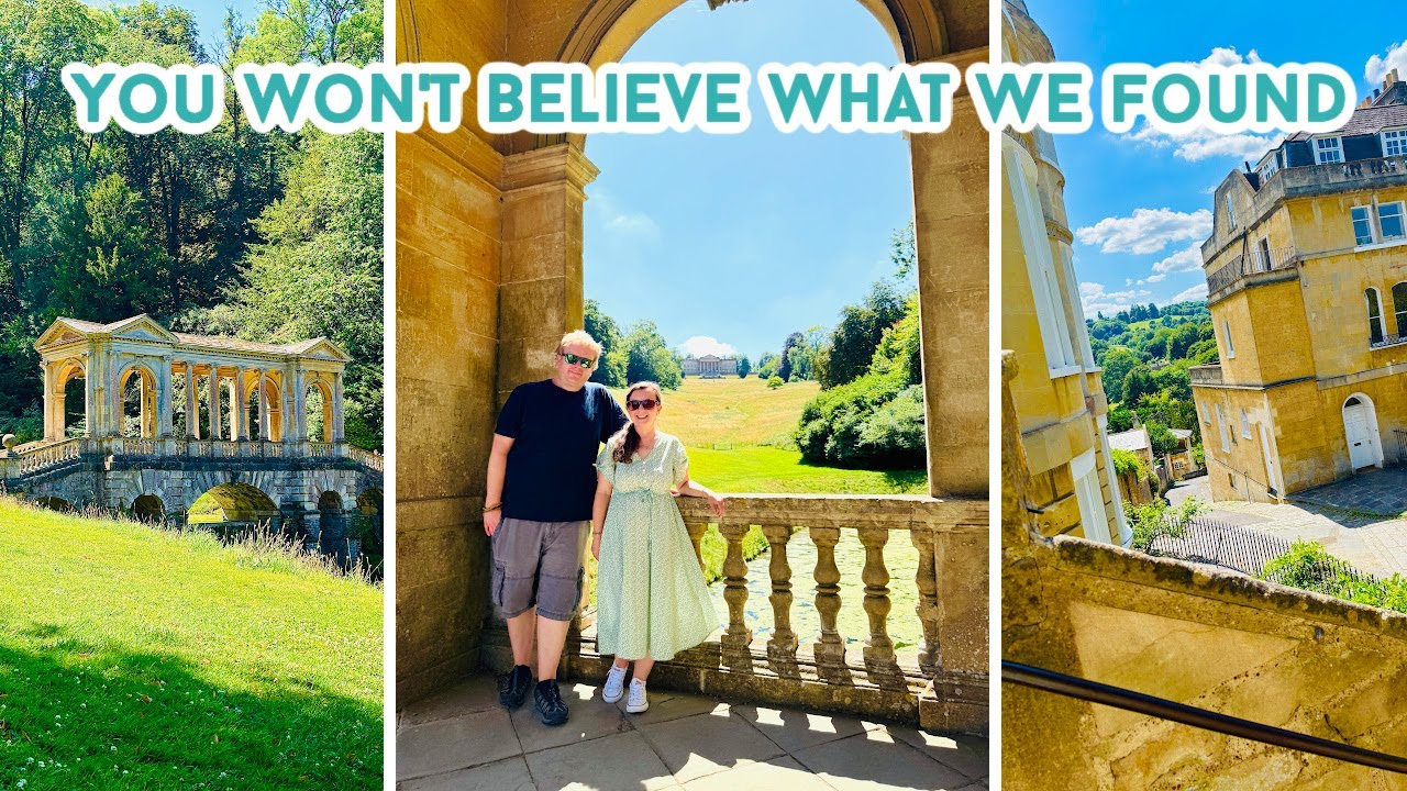 WE FOUND A SECRET HIDDEN BRIDGE | Unique Day Out | Bath's Prior Park | Empty Nesters