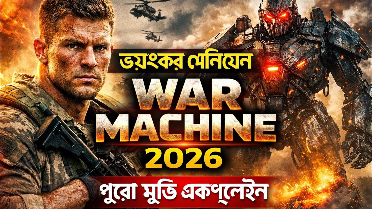 মানুষ বনাম এলিয়েন মেশিন! 😨 | War Machine 2026 Full Movie Explain Bangla