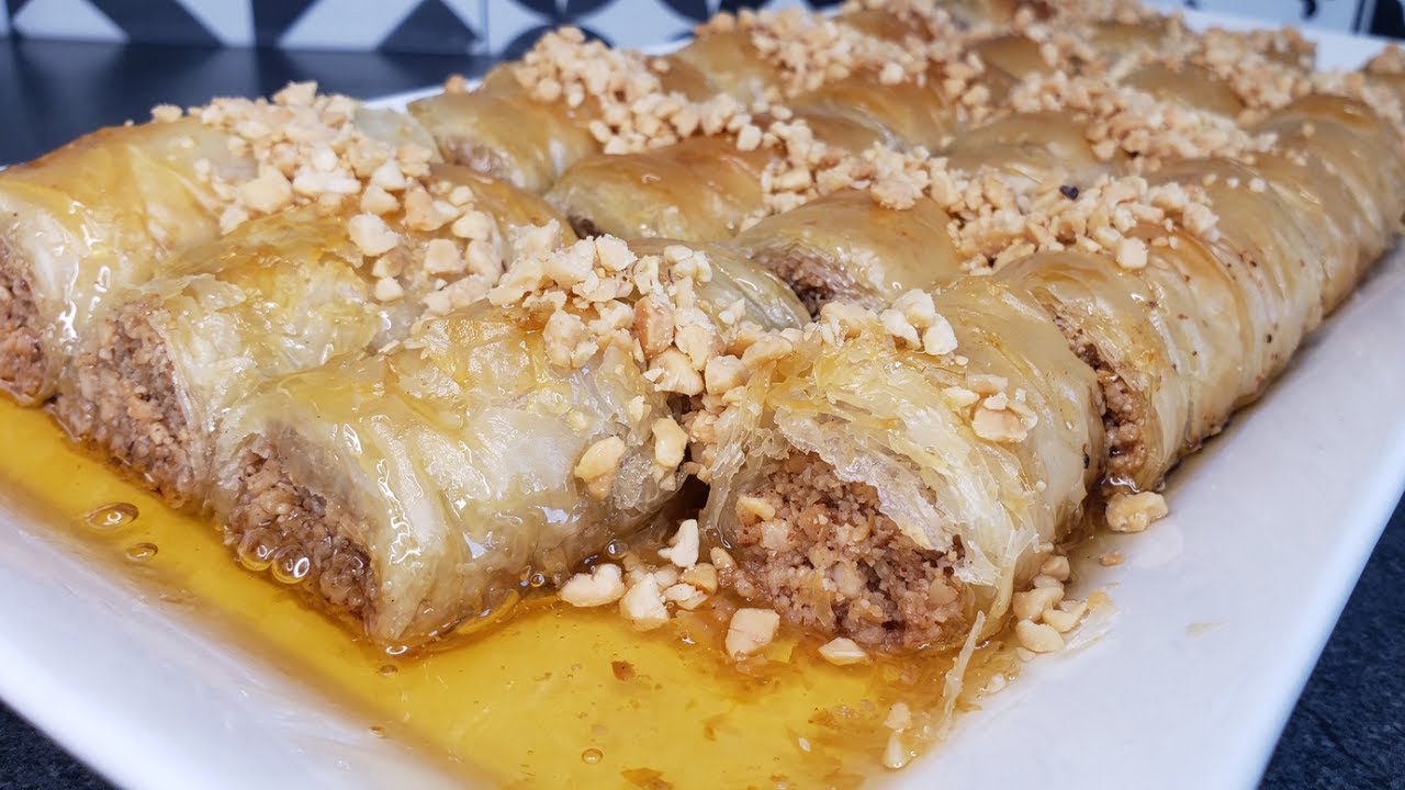 بقلاوة تركية بالكاوكاو كتوجد فآخر دقيقة 🥜🍯