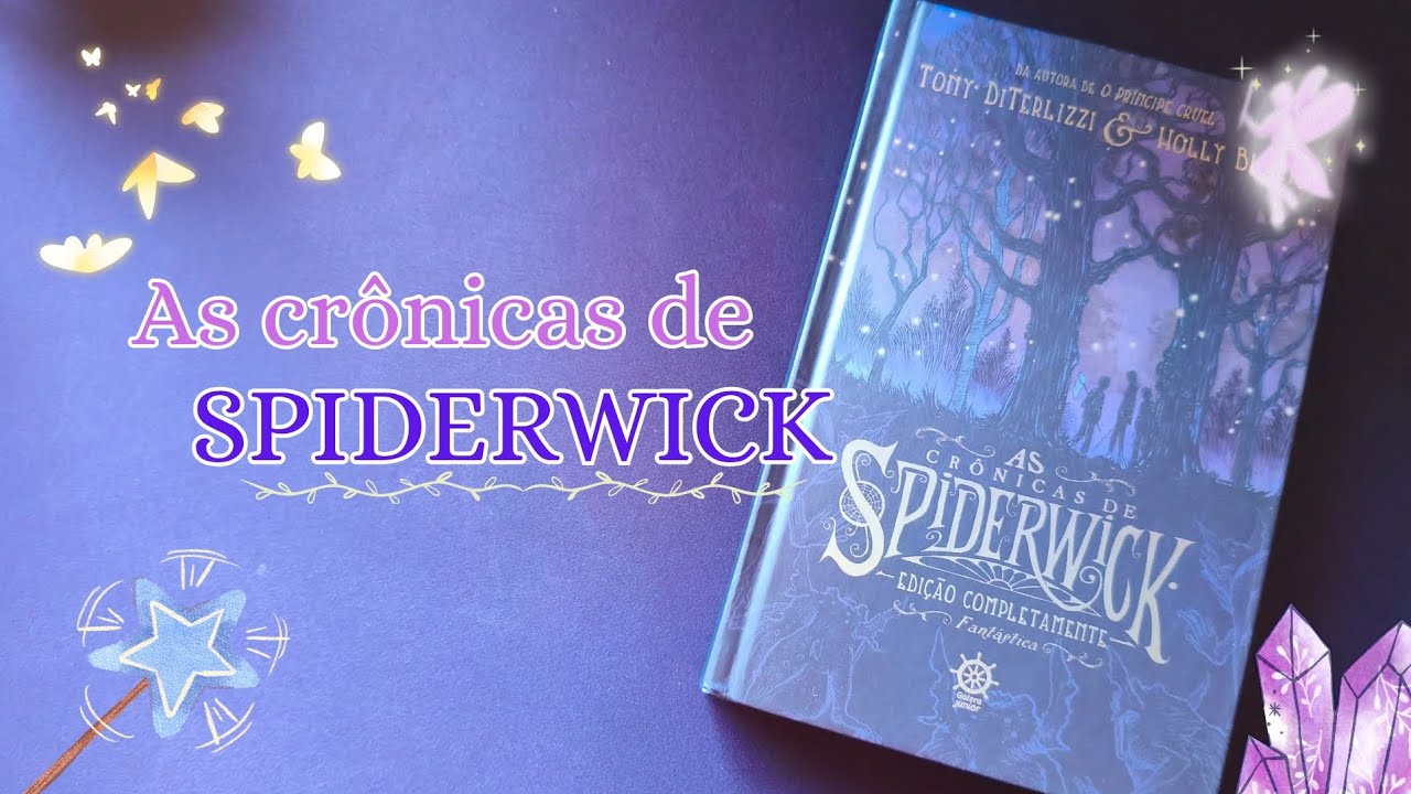 As crônicas de Spiderwick - Holy Black (Galera Junior). ✨💜