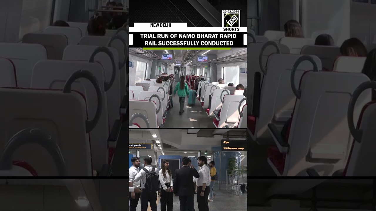 Trail run of Namo Bharat Rapid Rail between Begumpul, Meerut, and Sarai Kale Khan conducted