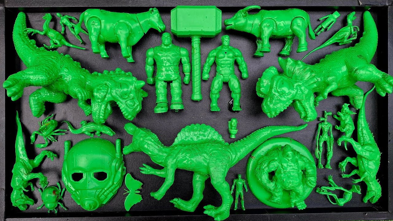 Dinosaurus Jurassic World Dominion:T-Rex/Brachiosaurus/Skibidi/Kingkong/Spider-Man/Mosasaurus