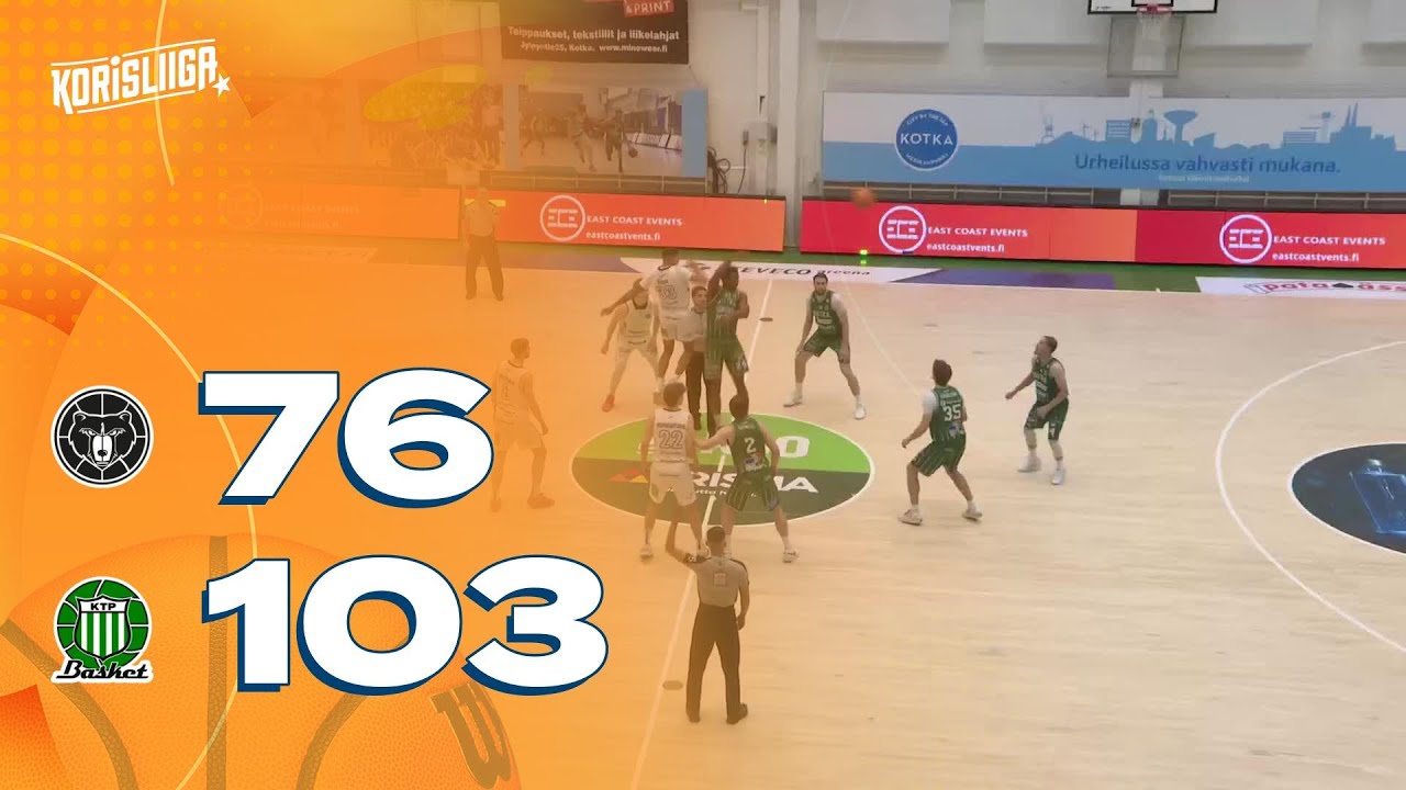 Ktp-Basket vs. Kouvot - Game Highlights