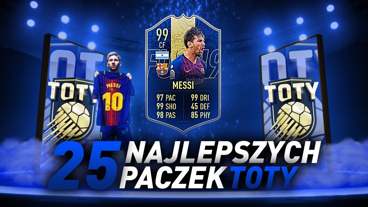 25 NAJLEPSZYCH PACZEK TOTY POLAK&Oacute;W w FIFIE 19!!